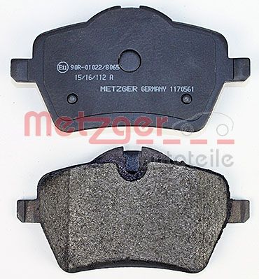 METZGER 1170561 Bremsbelagsatz, Scheibenbremse
